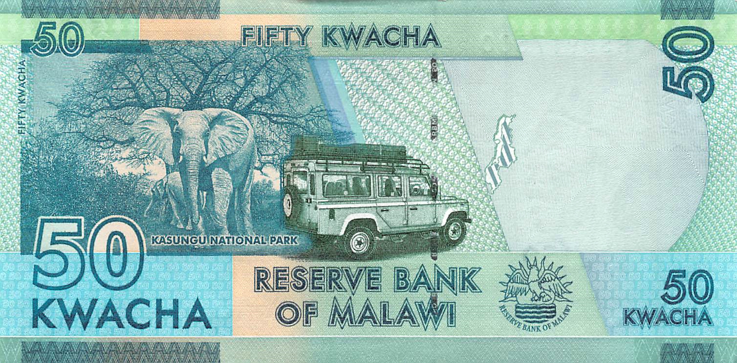 Malawi P-24 24b 5 Kwacha UNC 1994 